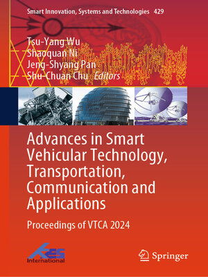 cover image of Advances in Smart Vehicular Technology, Transportation, Communication and Applications